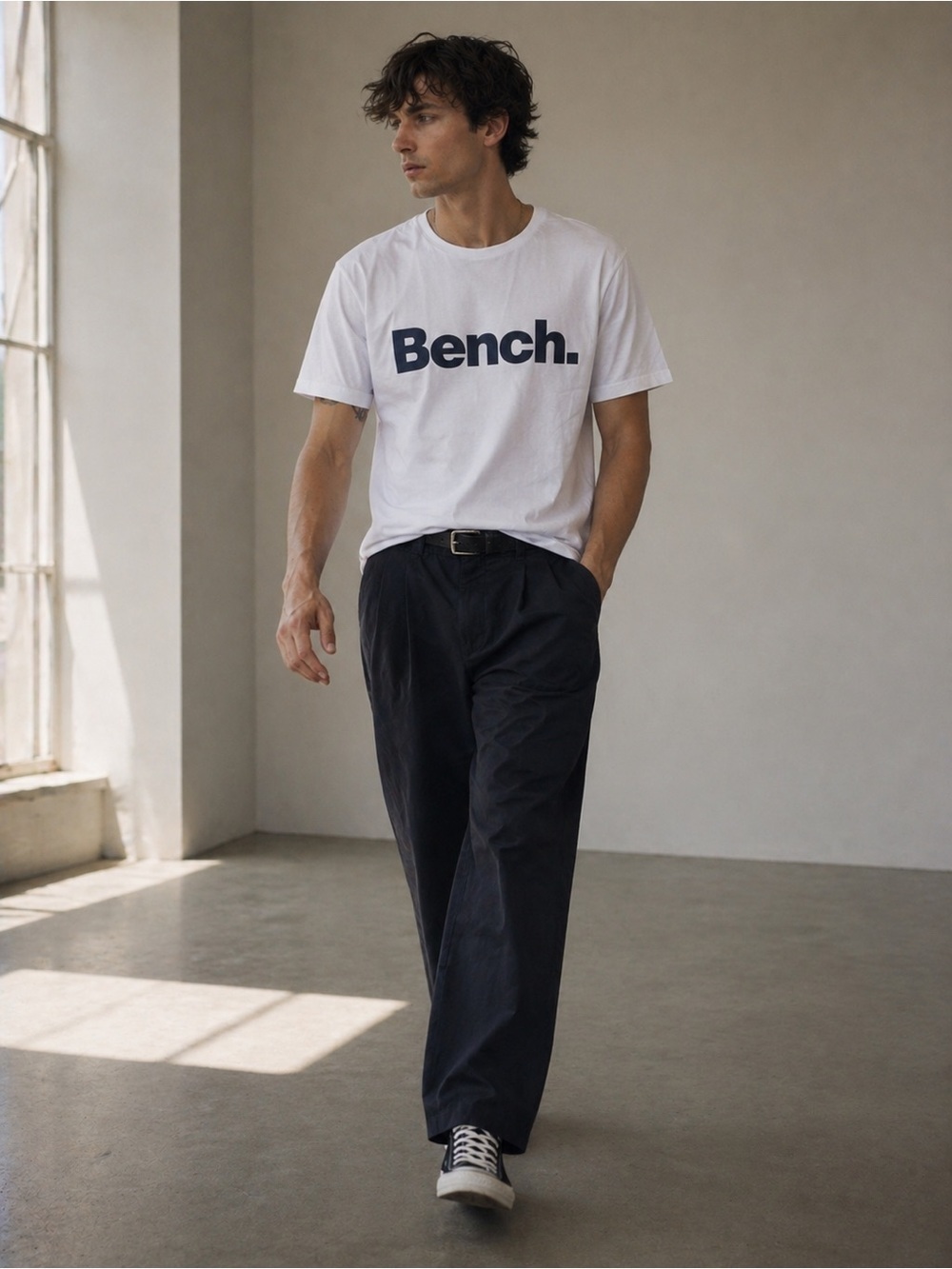 Bench Classic White Tee
